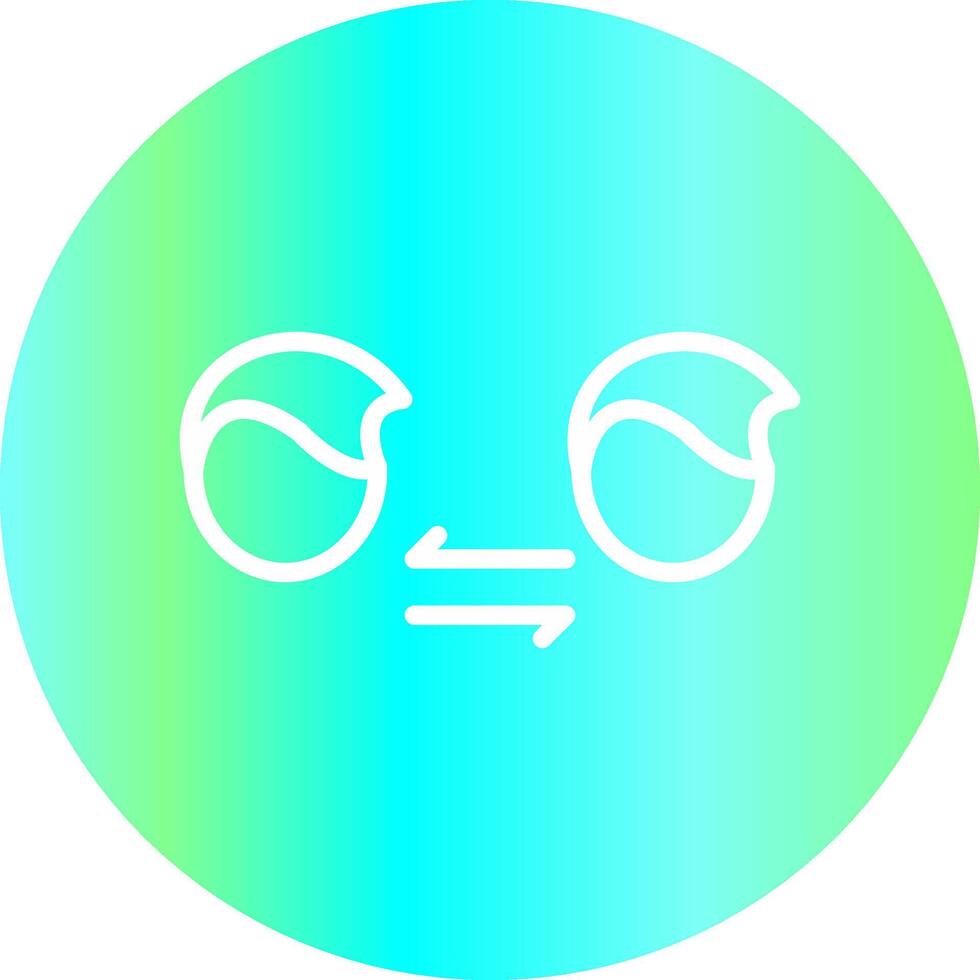 Face to Face Contact Creative Icon Design vector