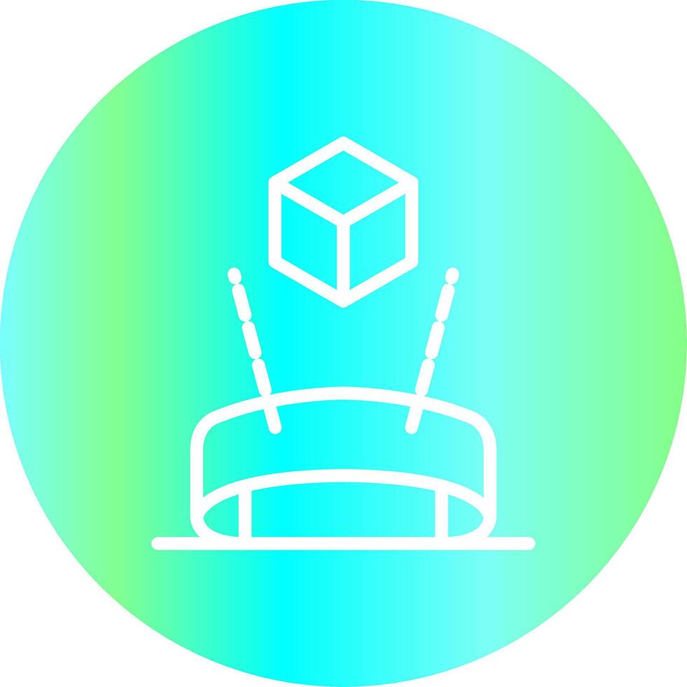 Head Up Display Creative Icon Design vector