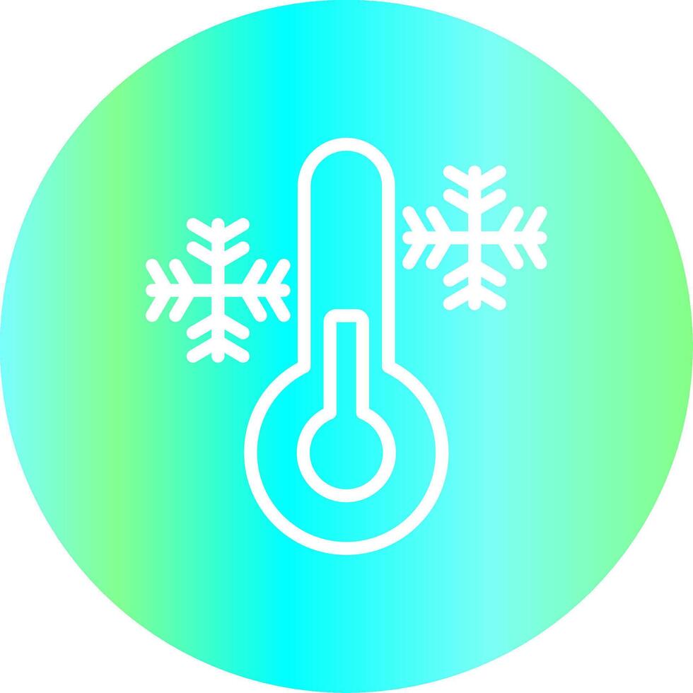 Temperature Creative Icon Design vector