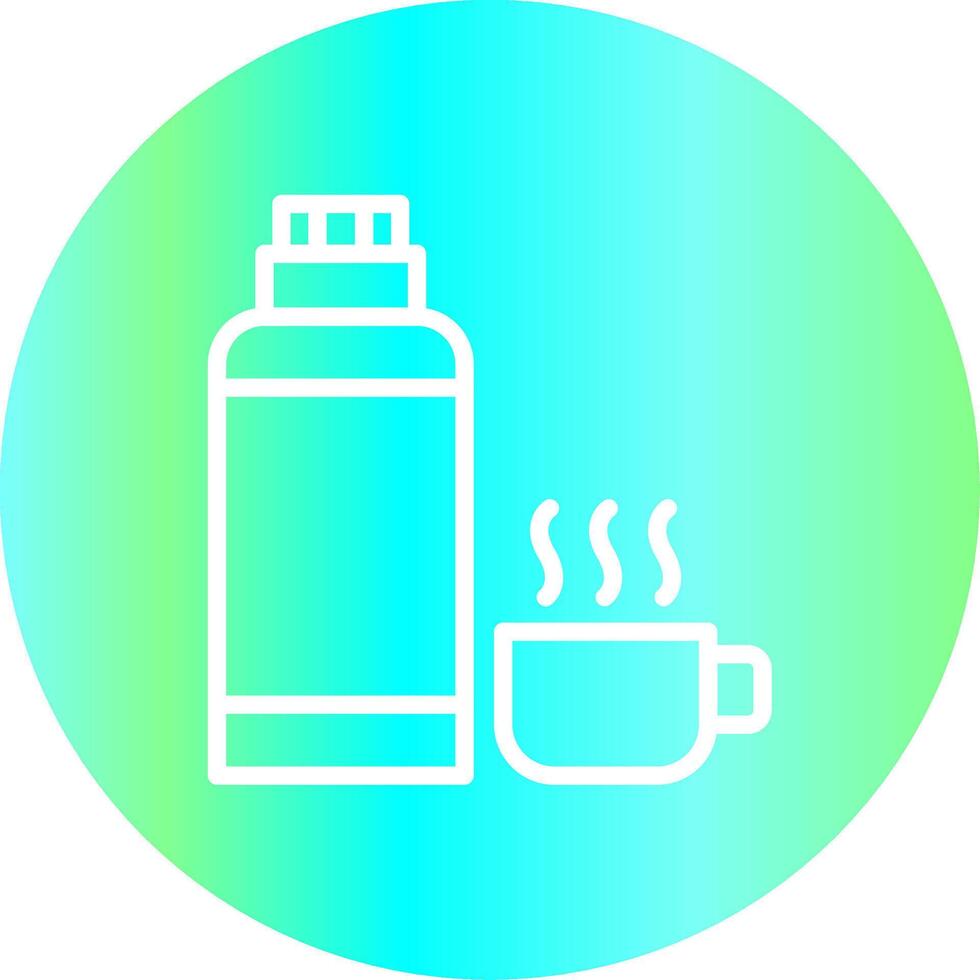 Thermos Creative Icon Design vector