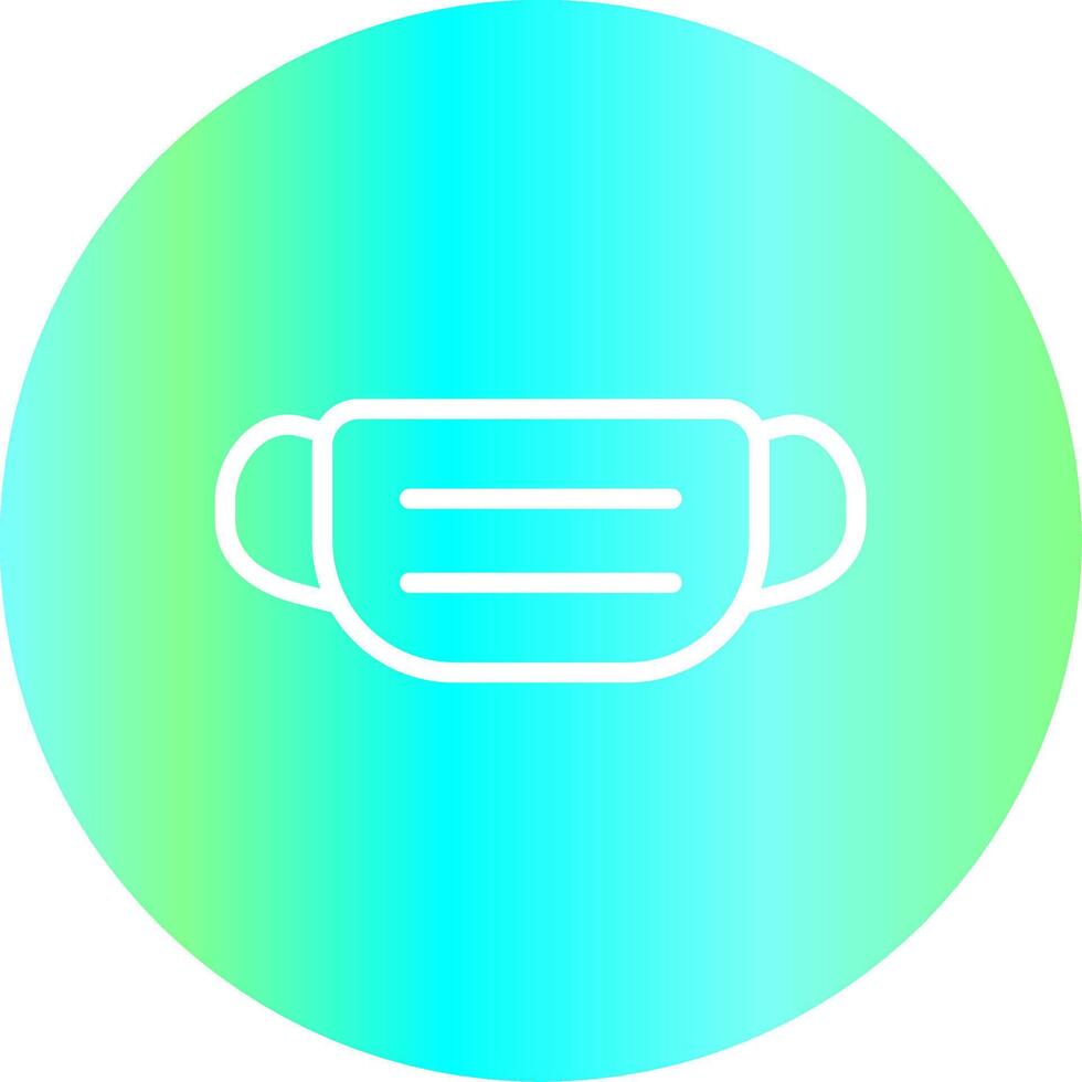 Mask Creative Icon Design vector