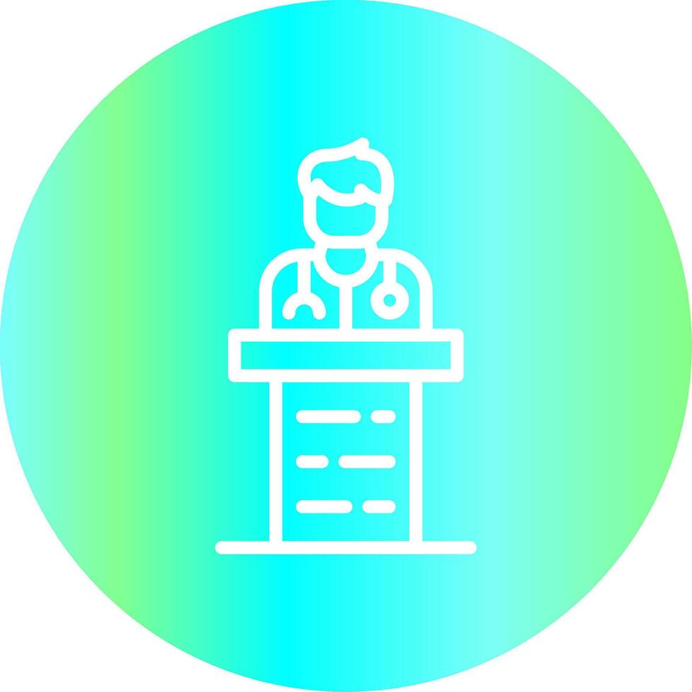 diseño de icono creativo de discurso vector