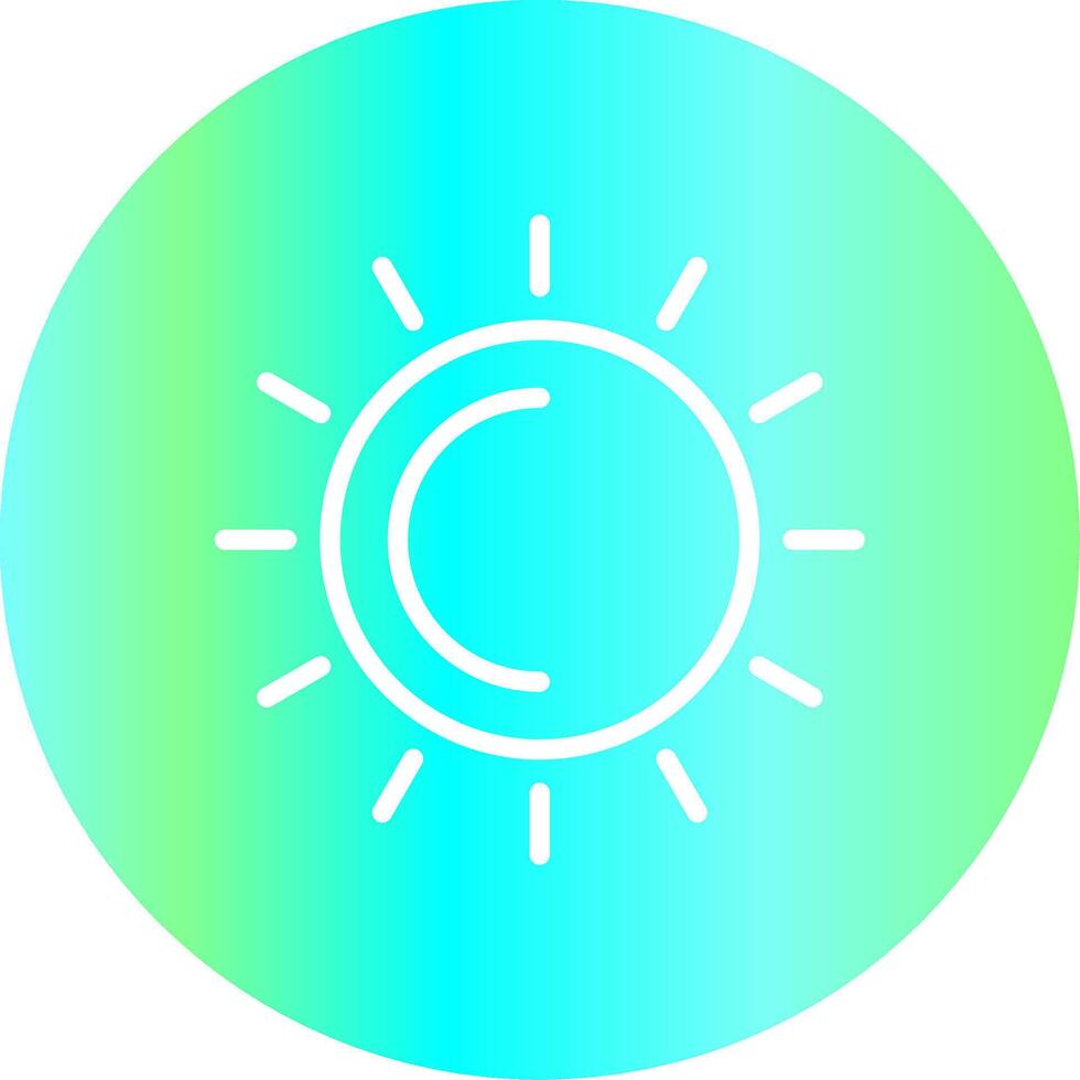 Sun Creative Icon Design vector