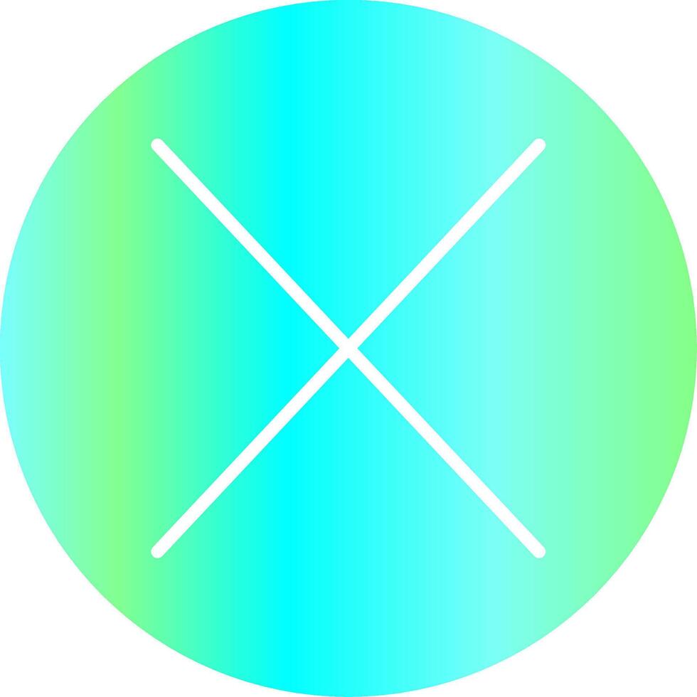 Crose Creative Icon Design vector