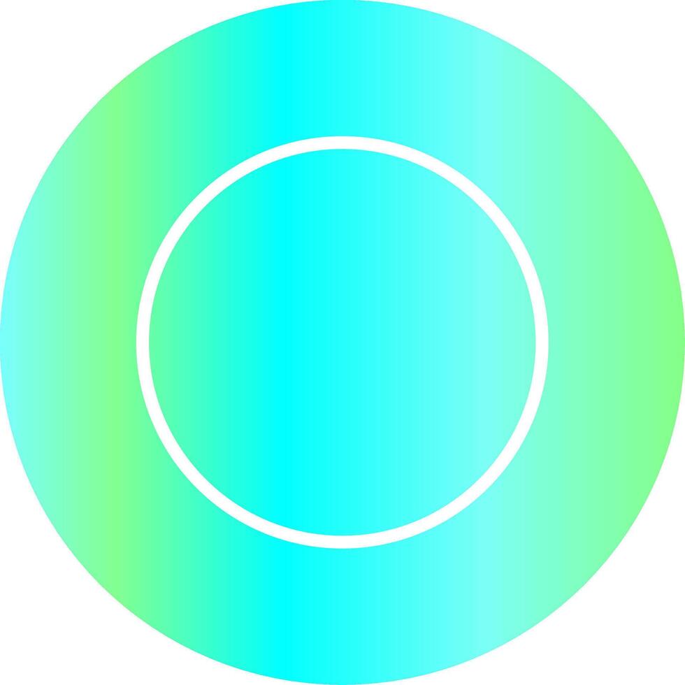 Circle Creative Icon Design vector