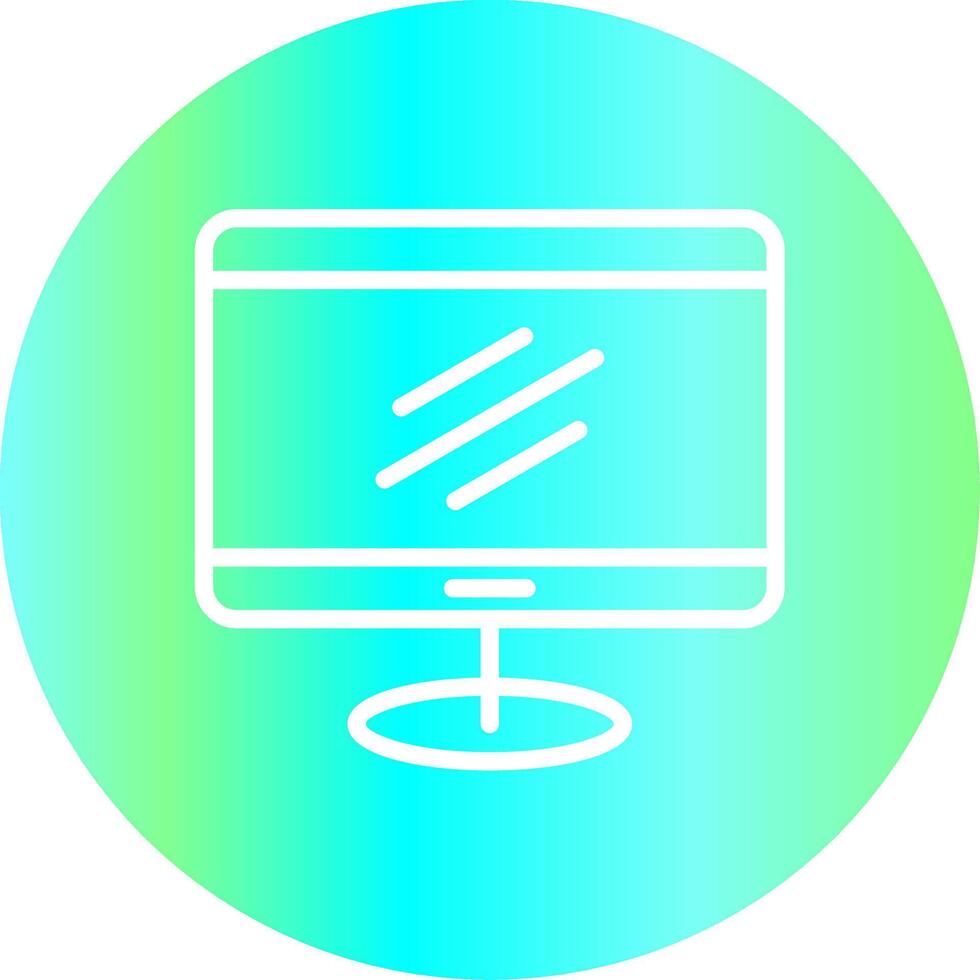 Lcd Creative Icon Design vector
