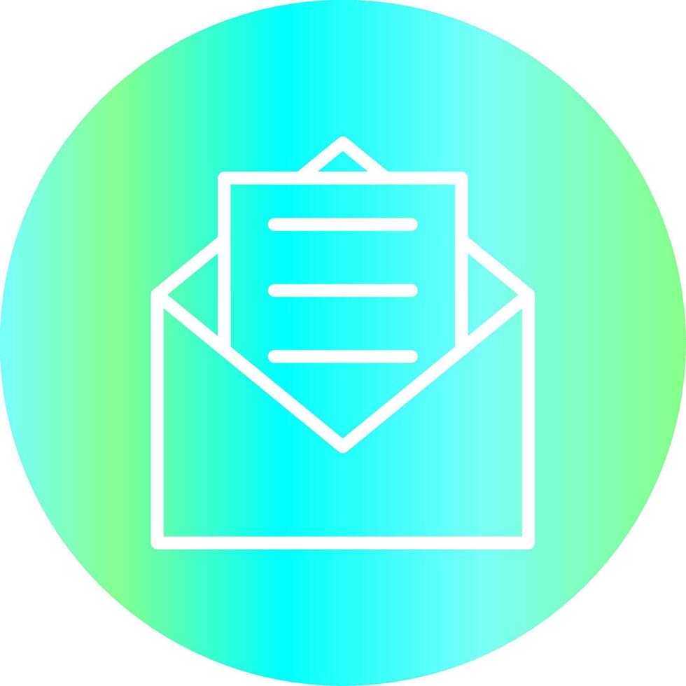 Email Creative Icon Design vector