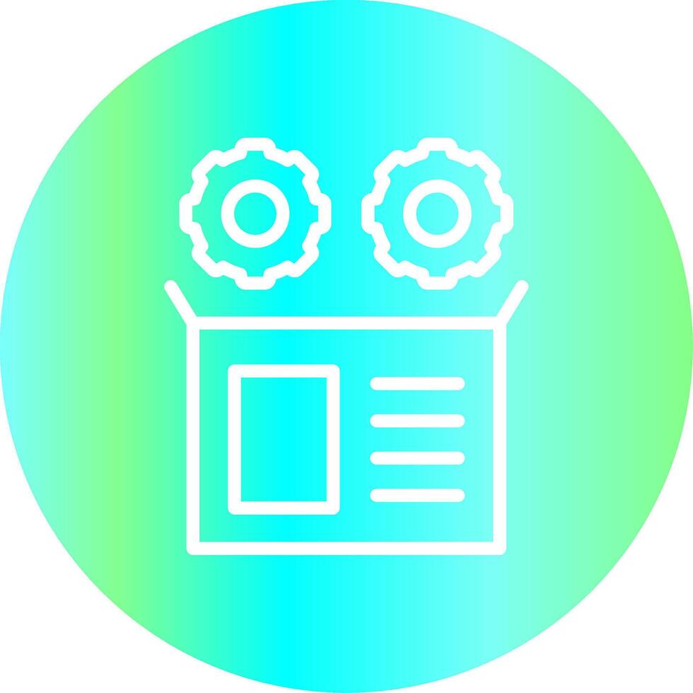 Procedure Package Creative Icon Design vector