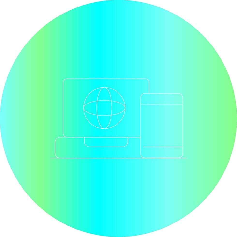Multi Platform Creative Icon Design vector