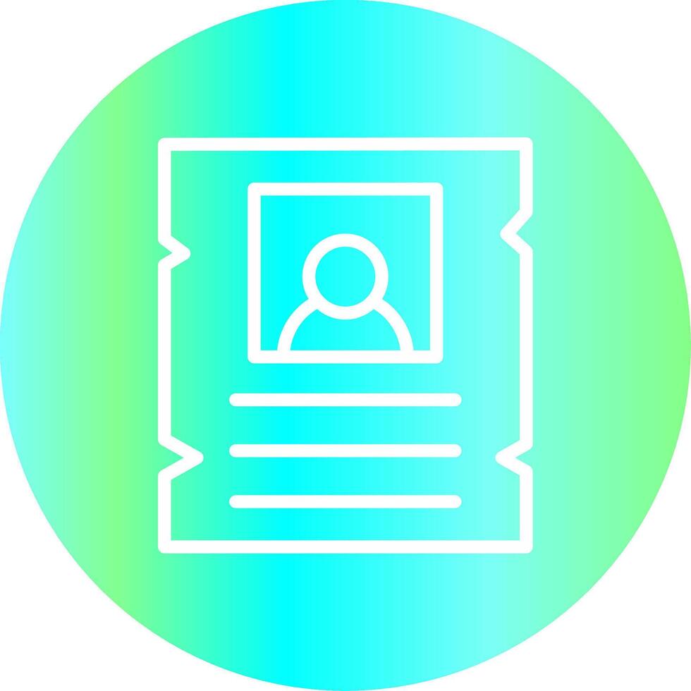 Wanted Creative Icon Design vector