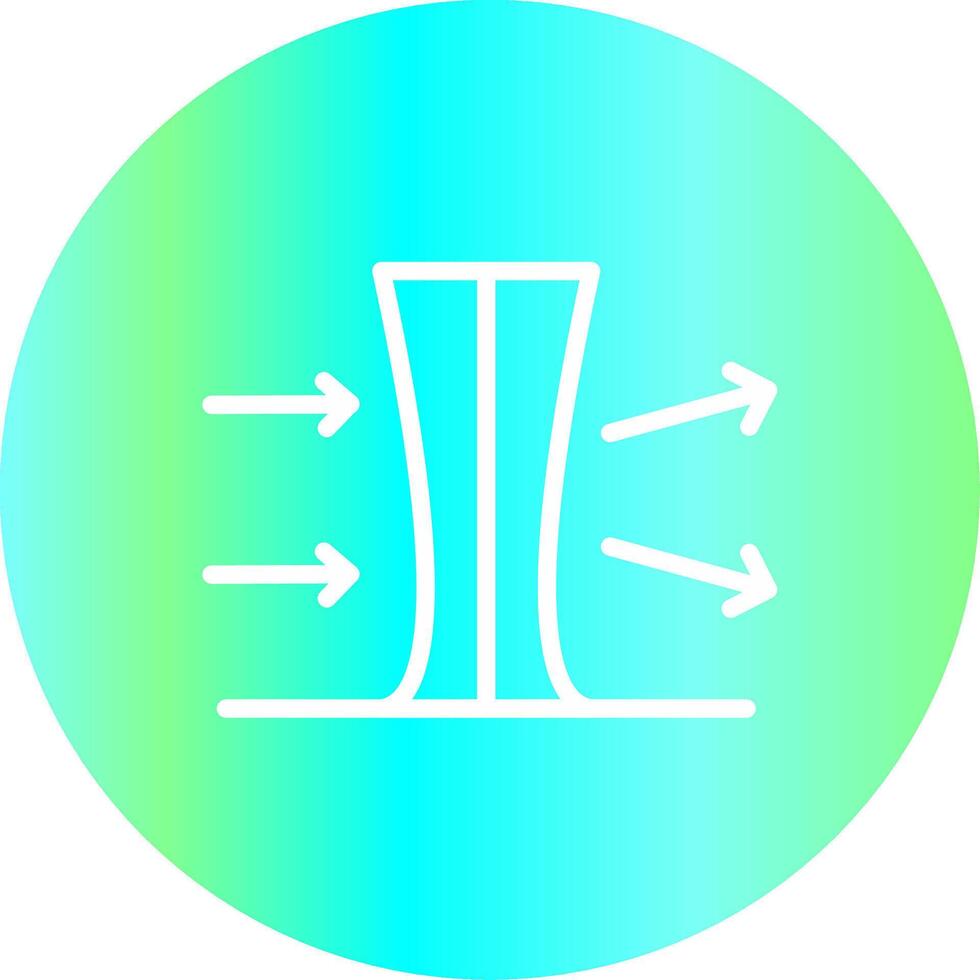 Normal Index Lenses Creative Icon Design vector