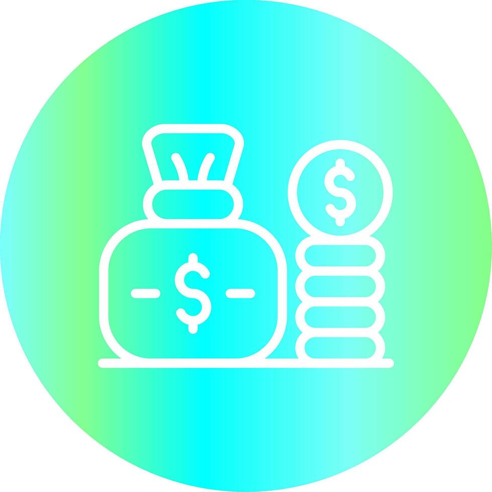 Fixed Deposit Creative Icon Design vector