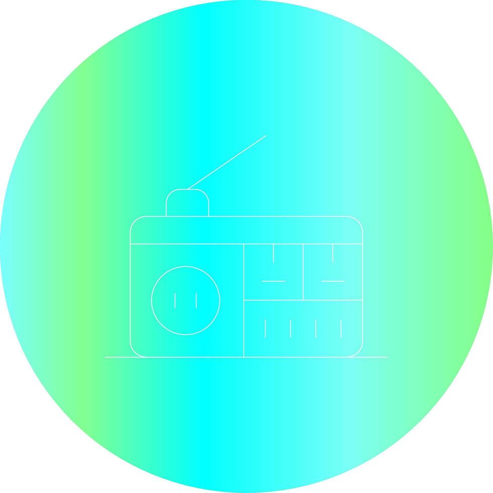 Analogue Media Creative Icon Design vector