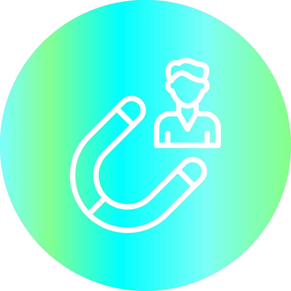 Audience Engagement Creative Icon Design vector