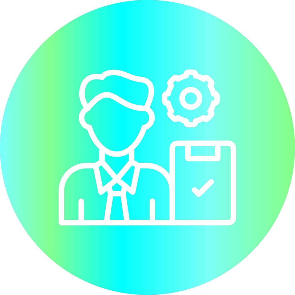 Accredited Investor Creative Icon Design vector