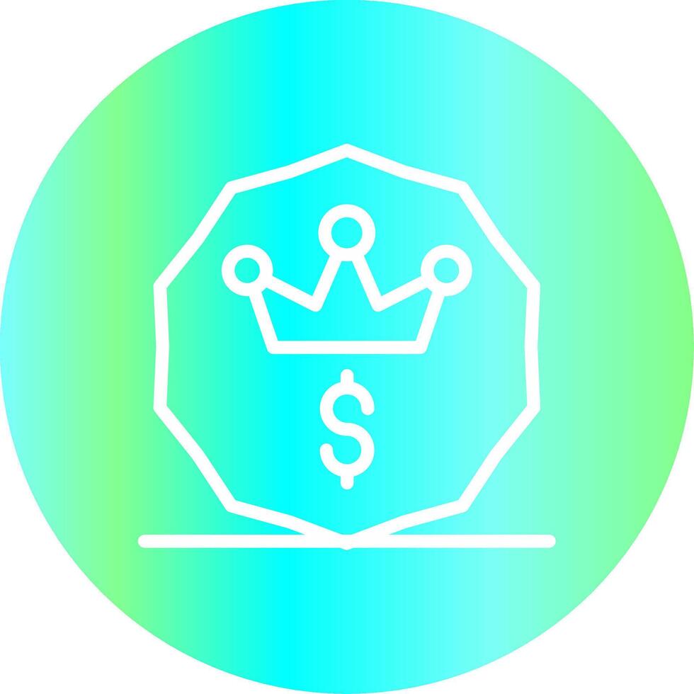 All Inclusive Price Creative Icon Design vector