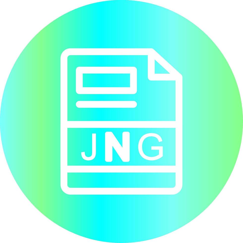 jng creativo icono diseño vector