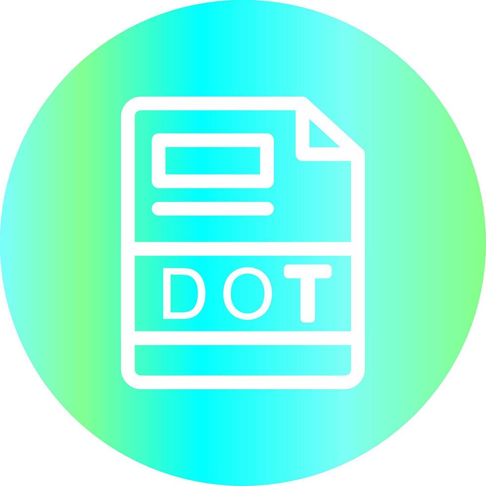 DOT Creative Icon Design vector