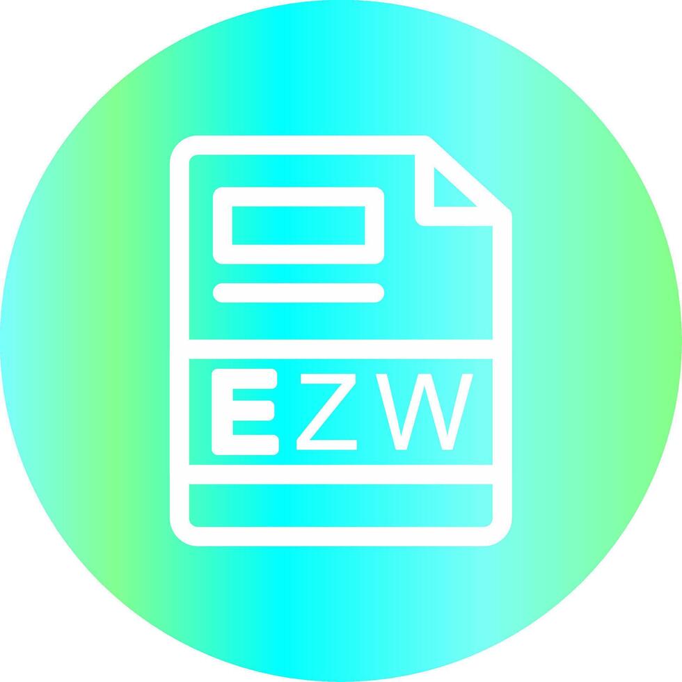 EZW Creative Icon Design vector