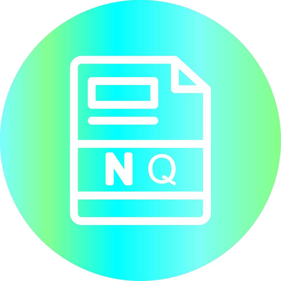 NQ Creative Icon Design vector