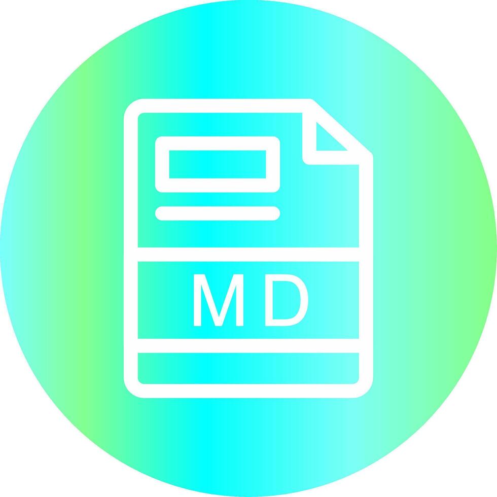 Line Gradient Circle Design vector