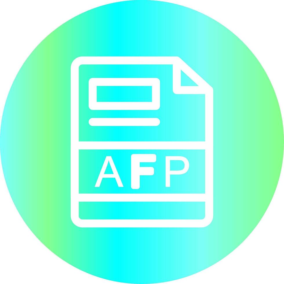 AFP Creative Icon Design vector