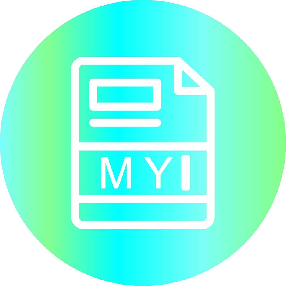 MYI Creative Icon Design vector