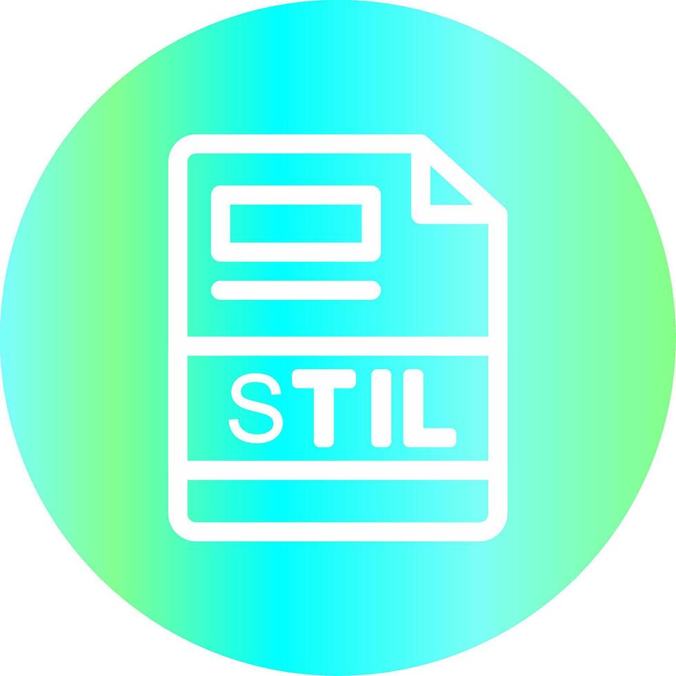 STIL Creative Icon Design vector