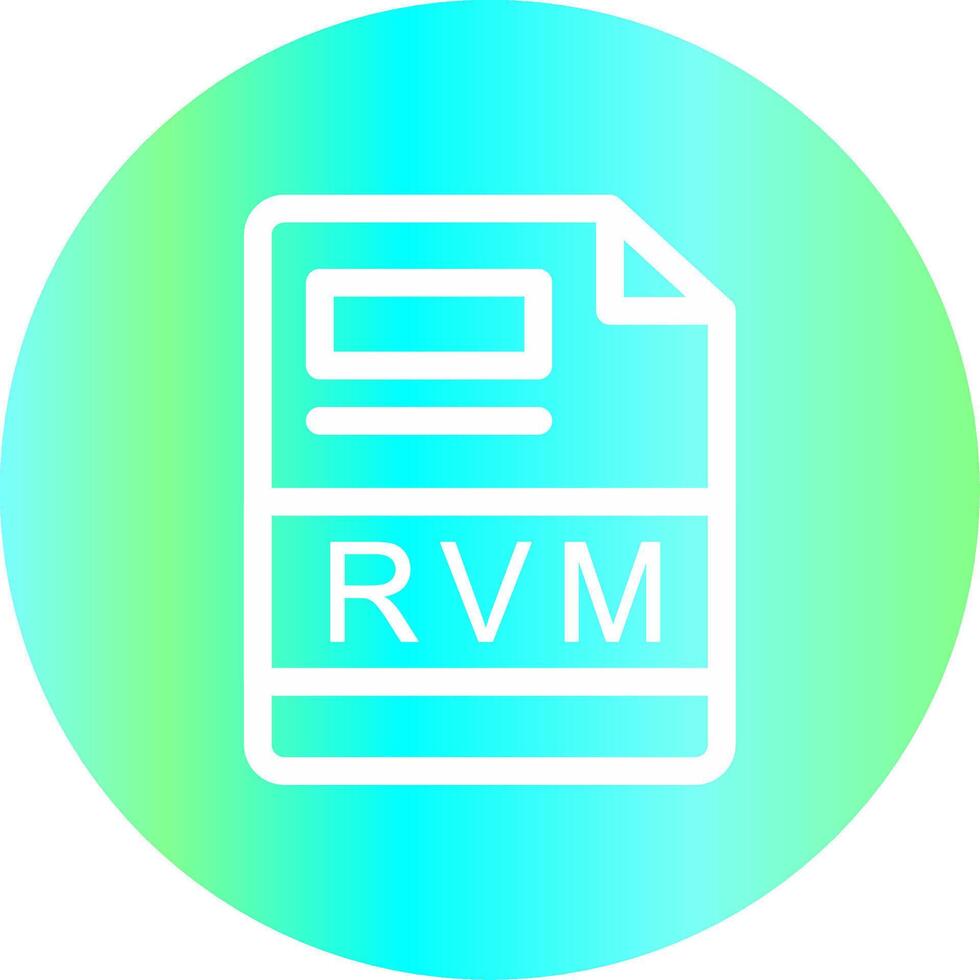RVM Creative Icon Design vector