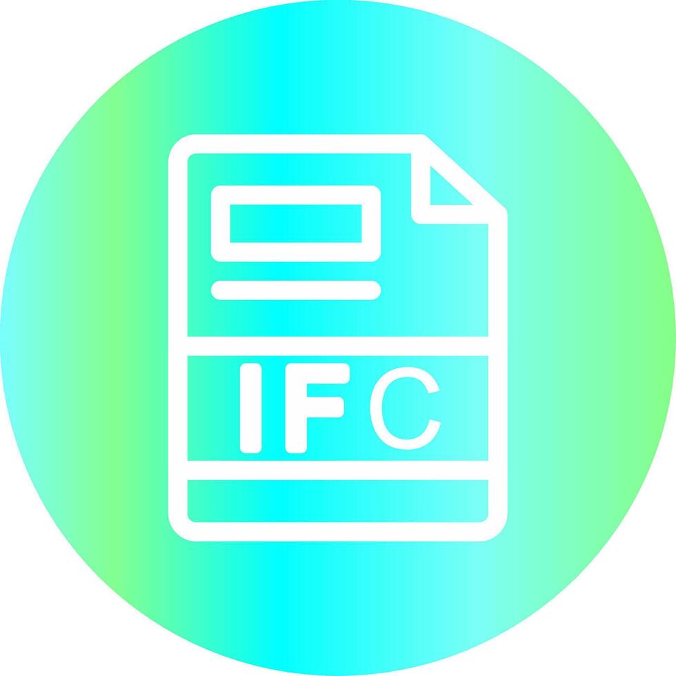 IFC Creative Icon Design vector