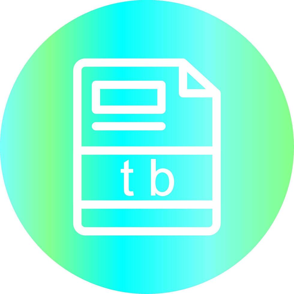 tb Creative Icon Design vector