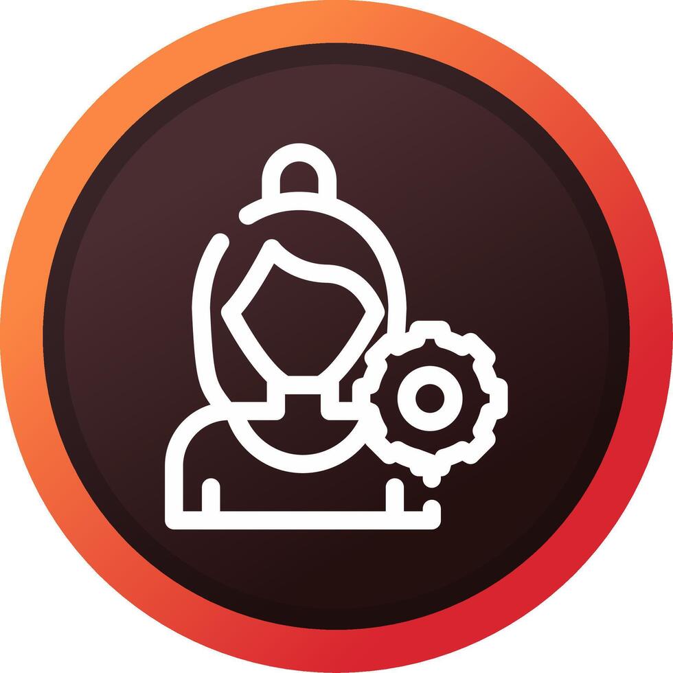 User Settings Creative Icon Design vector