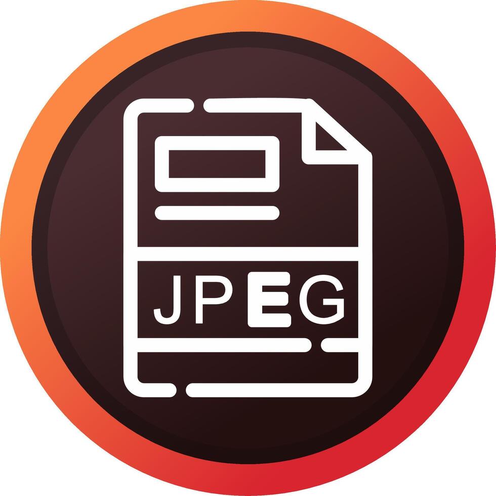 JPEG Creative Icon Design vector