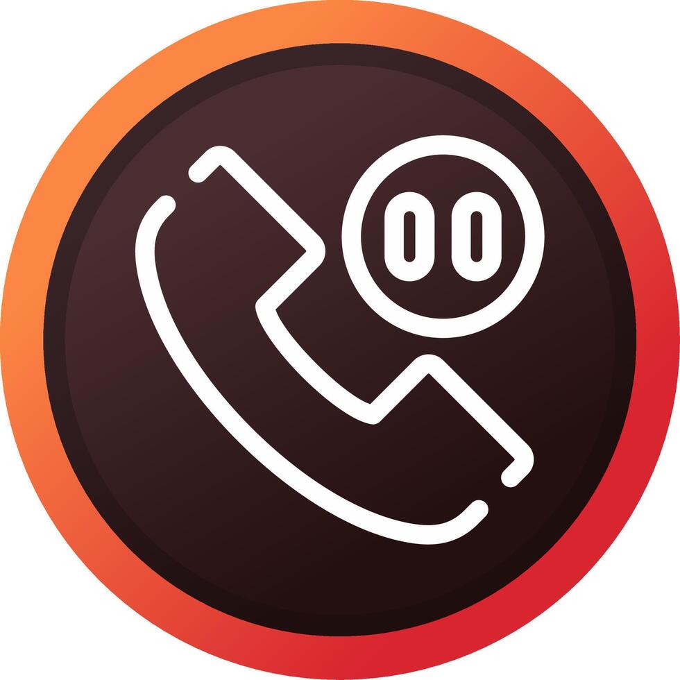 Phone Pause Creative Icon Design vector