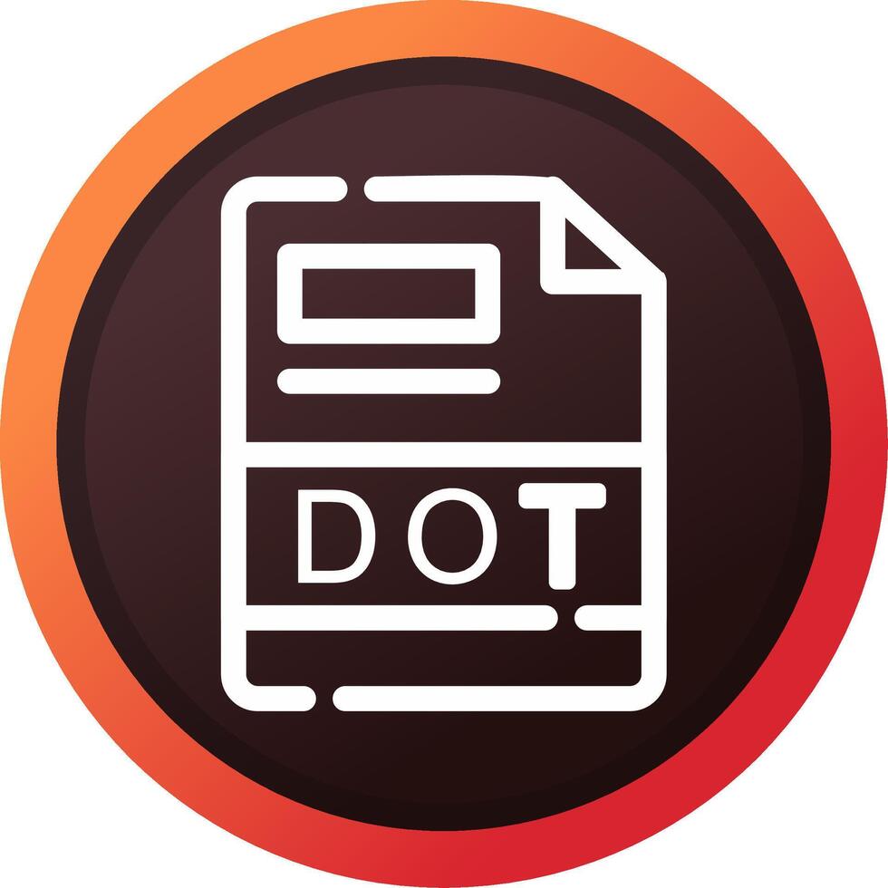DOT Creative Icon Design vector