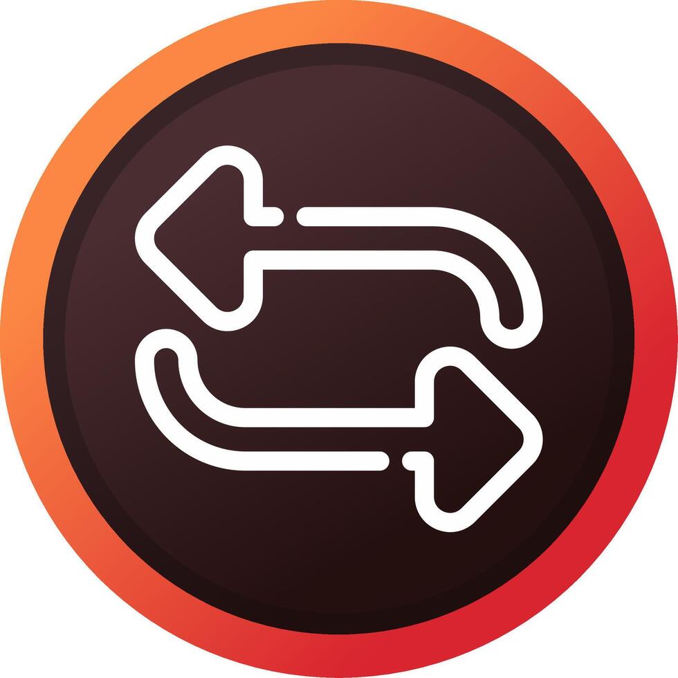 Arrows Repeat Creative Icon Design vector
