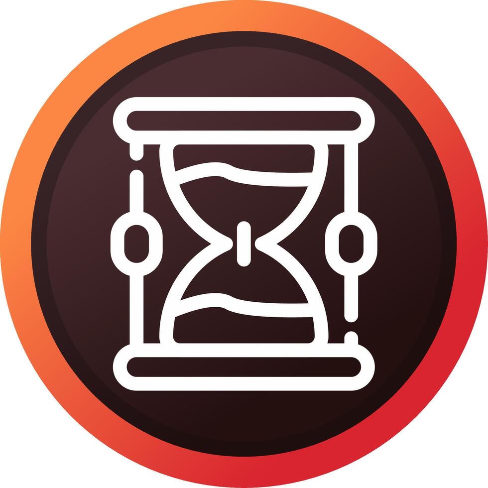 diseño de icono creativo de reloj de arena vector