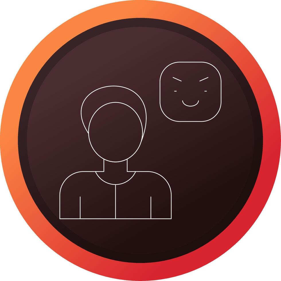 Confident Creative Icon Design vector