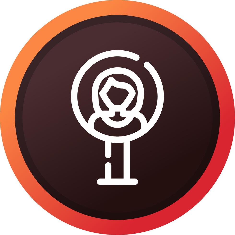 User Placeholder Creative Icon Design vector