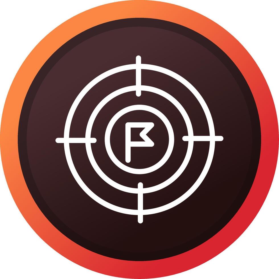 Goal Creative Icon Design vector