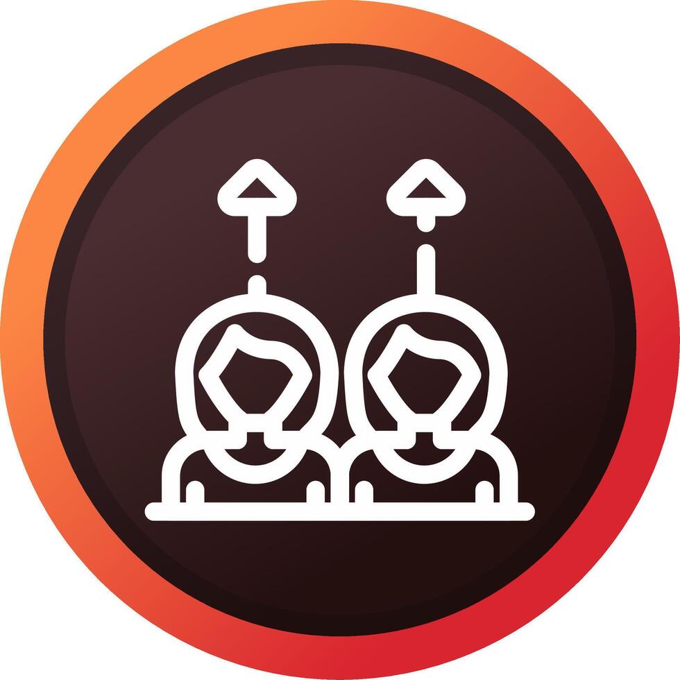 Same Approach Creative Icon Design vector