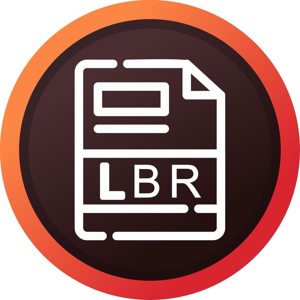 LBR Creative Icon Design vector