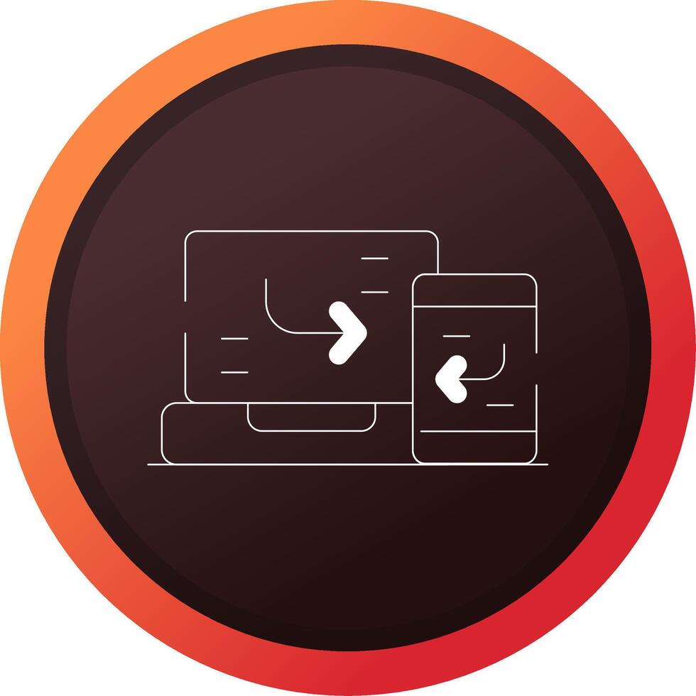 Responsive Design Creative Icon Design vector