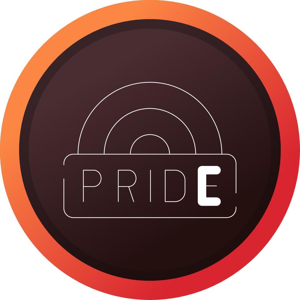 Pride Creative Icon Design vector