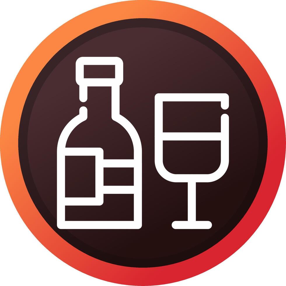 Wine Creative Icon Design vector