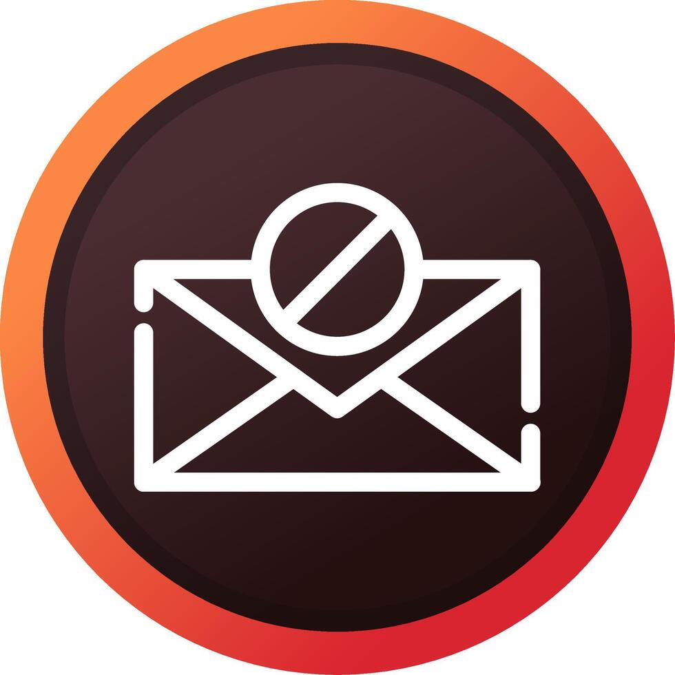 Email Block Creative Icon Design vector