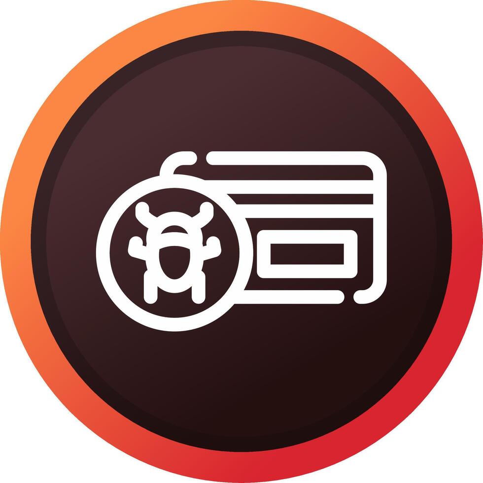 Bug Creative Icon Design vector