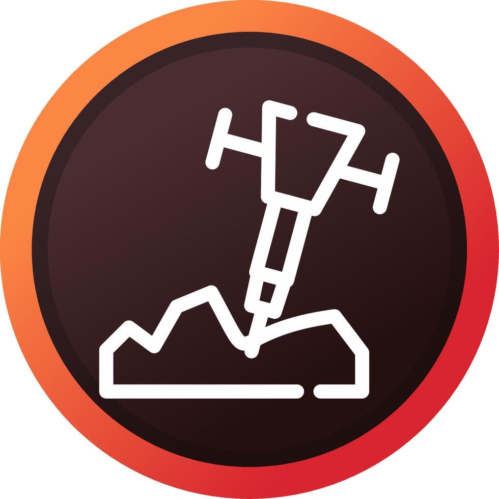 Drill Creative Icon Design vector