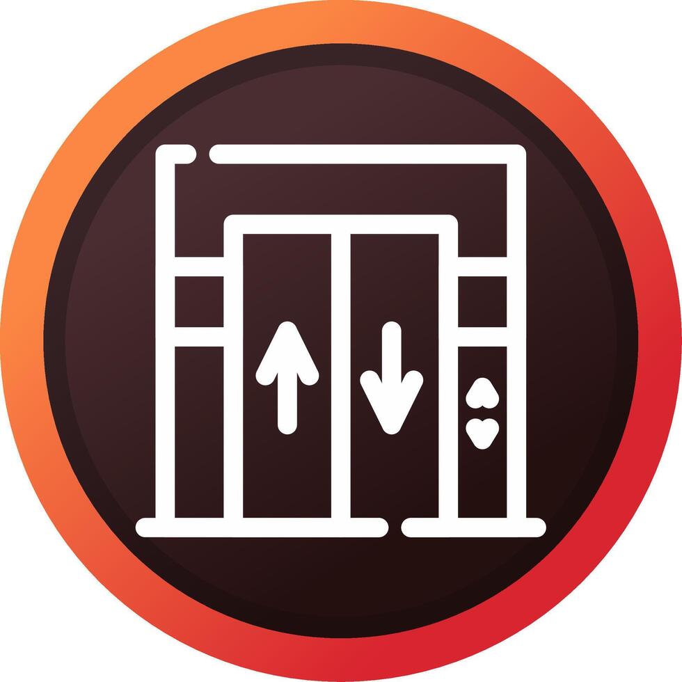 Elevator Creative Icon Design vector