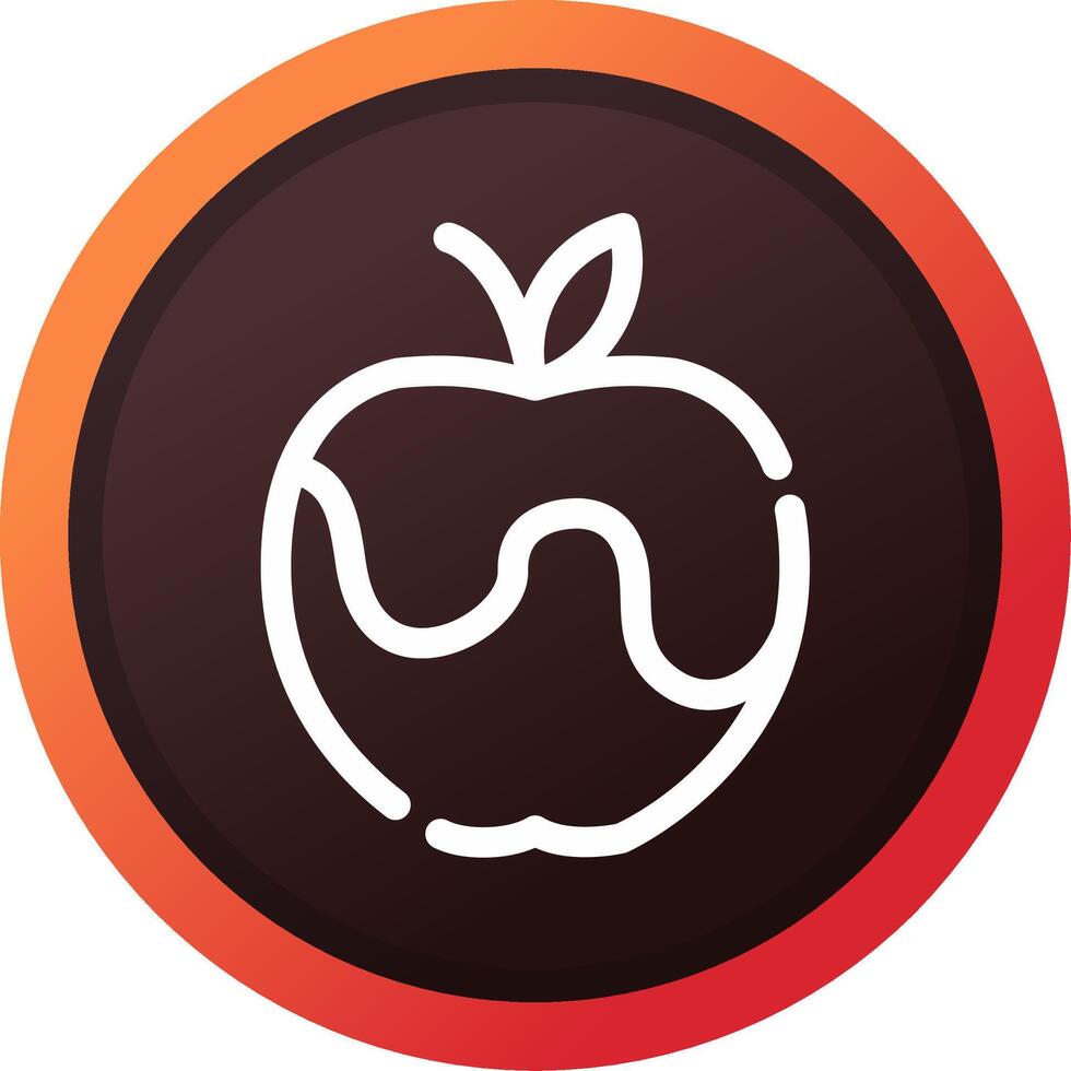 Apple Creative Icon Design vector